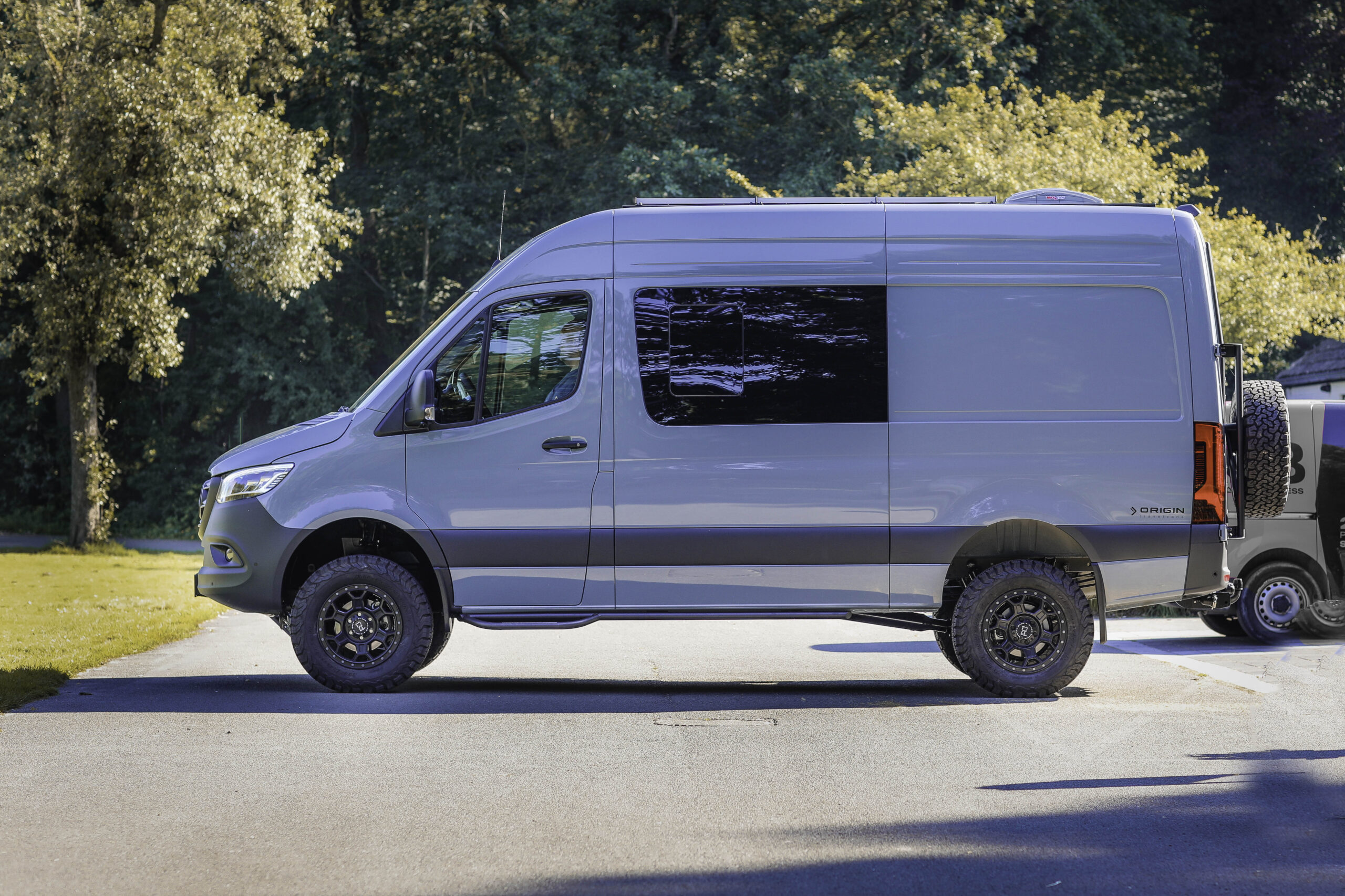 120mm Elevate Vans lift kit Mercedes Sprinter W907 After